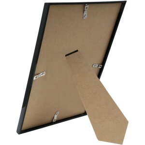 Cadre plastique Deknudt S011 noir 18x24 cm