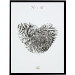 Cadre plastique Deknudt S011 noir 18x24 cm