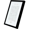 Cadre plastique Deknudt S011 noir 18x24 cm