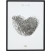 Cadre plastique Deknudt S011 noir 18x24 cm