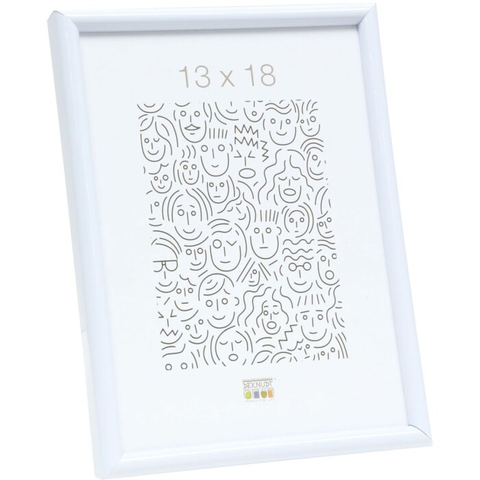 Cadre plastique Deknudt S011 blanc 50x70 cm