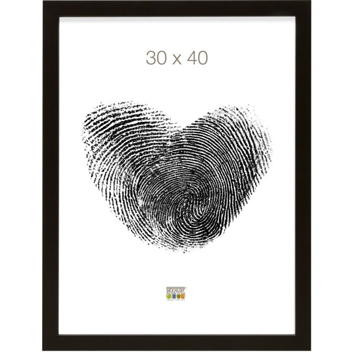 Cadre en bois S40R 40x50 cm noir