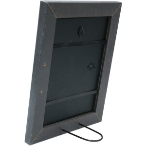Cadre en bois S49B gris foncé peint 20x30 cm