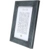 Cadre en bois S49B gris foncé peint 20x30 cm