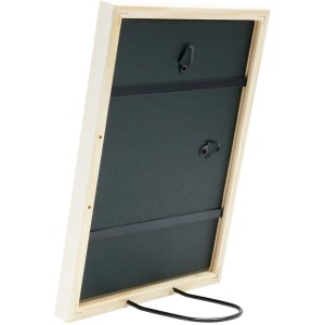 Cadre en bois S41J Deknudt 20x28 cm blanc