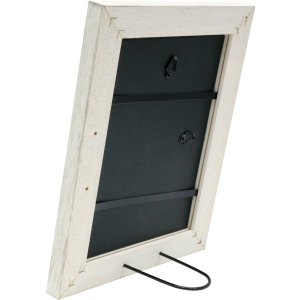 Cadre en bois S49B blanc peint 20x30 cm