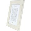 Cadre en bois S49B blanc peint 20x30 cm