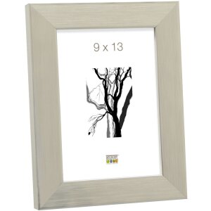 Cadre plastique S41VD4 argenté brillant 20x28 cm