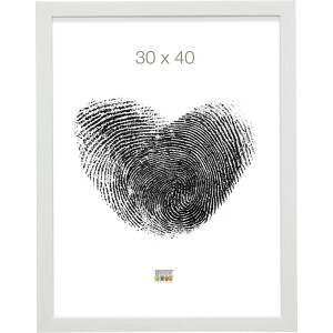 Cadre plastique S41VF1 blanc structure 30x40 cm