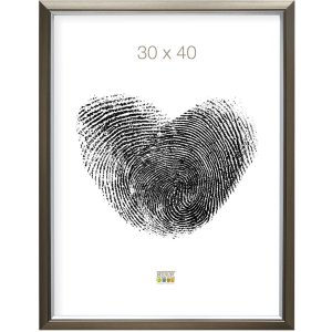 Cadre plastique S42JD 20x28 cm argenté