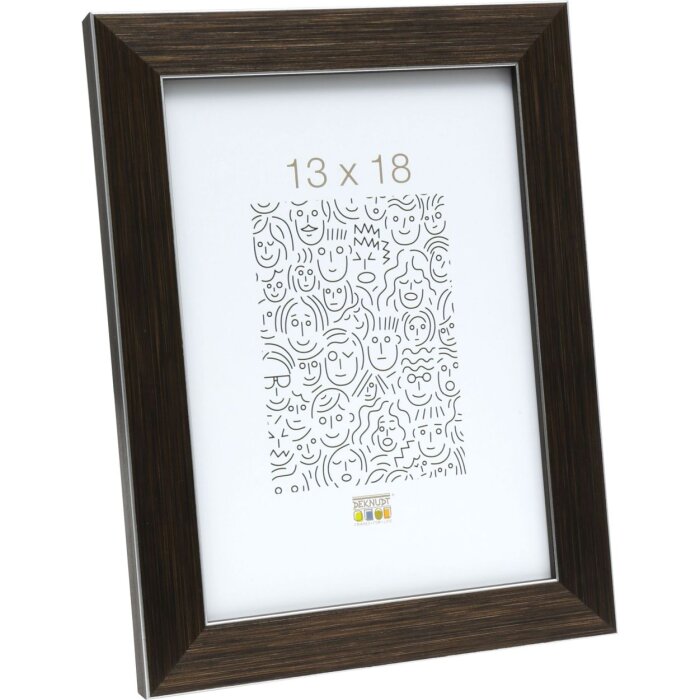 Cadre plastique S41VK3 brun 30x30 cm