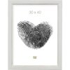 Cadre en bois S42L blanc 13x18 cm