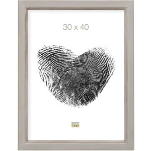 Cadre en bois S42L beige 30x40 cm