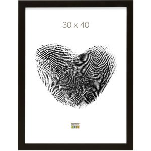 Cadre en bois S40R 30x60 cm noir