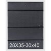Cadre photo S43AH3 brun bois 20,0 x28,0 cm