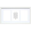 Cadre de galerie S66KA6 Deknudt bois blanc 3 photos 10x15 cm