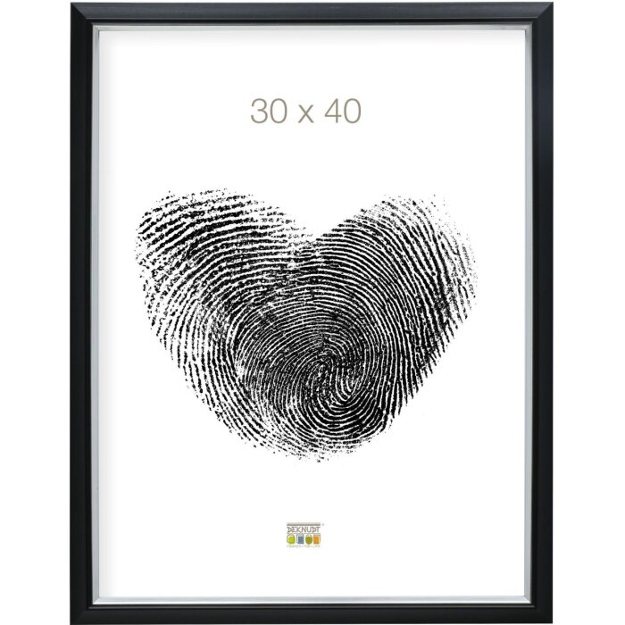 Cadre plastique S42JD 30x40 cm noir