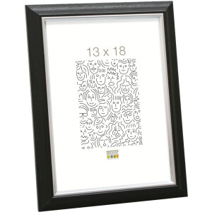 Cadre plastique S42JD 30x40 cm noir