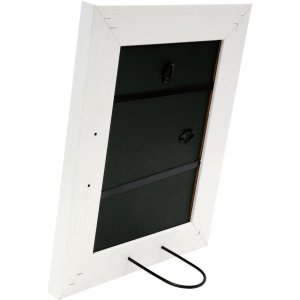 Cadre en bois S53G blanc 30x40 cm