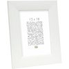 Cadre en bois S53G blanc 30x40 cm