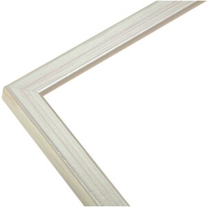 Cadre en bois S41J Deknudt 21x29,7 cm argenté