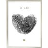 Cadre en bois S41J Deknudt 21x29,7 cm argenté