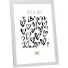 Deknudt MDF cadre en bois S44C 15x20 cm argenté