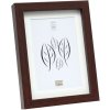 Cadre en bois S40A brun foncé 24x30 cm - 18x24 cm