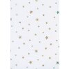 Papier 50x70cm étoile non tissé blanc