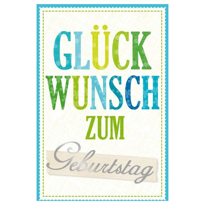 Artebene carte typographie anniversaire