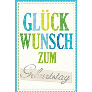 Artebene carte typographie anniversaire