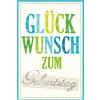 Artebene carte typographie anniversaire